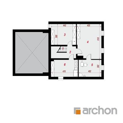 Maja 0 korruseplaan - Dom w rododendronach 17 (G2P)