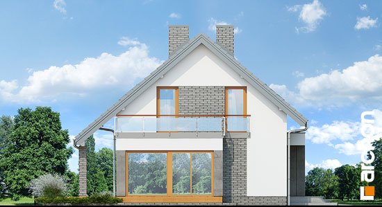 Maja atseroolades vaade