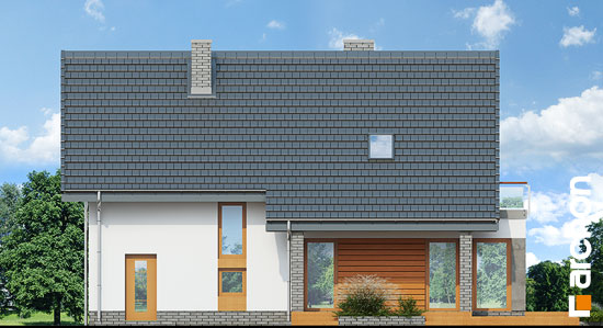 Maja atseroolades vaade