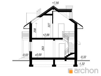 Maja agaavides lõige