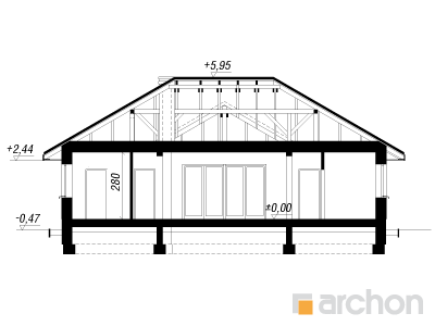 Maja akeebiates (W) lõige