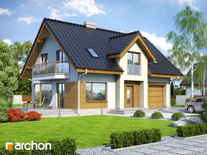 Maja peiulilledes 2 (N) eestvaade