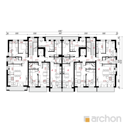  Maja alleel 2 2. korruse plaan