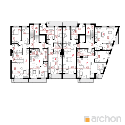  Maja alleel 2. korruse plaan