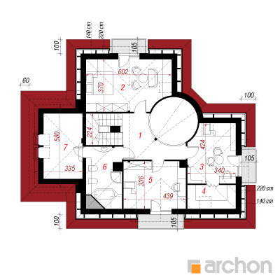  Maja aaloedes 2 2. korruse plaan