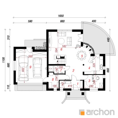  Maja aaloedes 3 1. korruse plaan