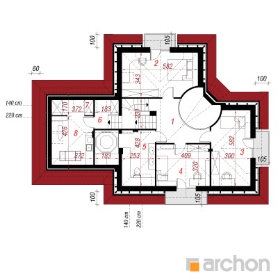  Maja aaloedes 3 2. korruse plaan