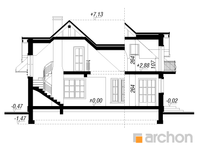 Maja aaloedes lõige