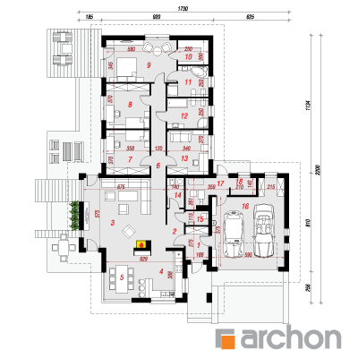  Maja rebasheintes 2 1. korruse plaan