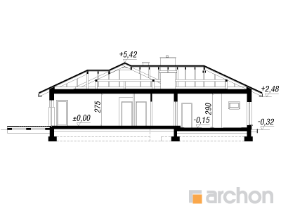 Maja rebasheintes 2 lõige