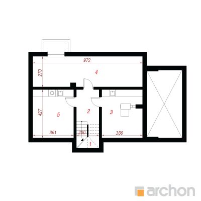  Maja amarüllides (P) 0. korruse plaan