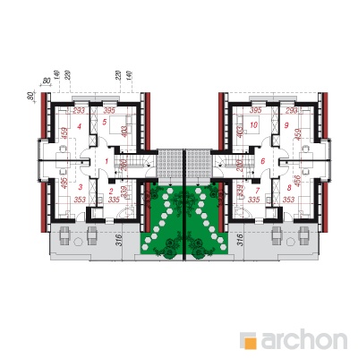  Maja anemoonides (R2) 2. korruse plaan