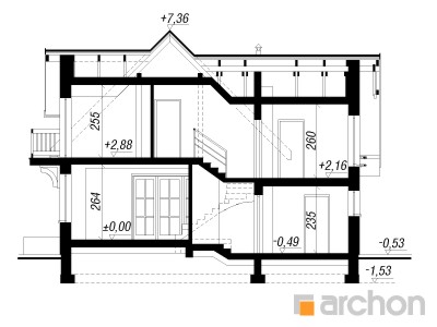 Maja antoonovkates (G) lõige