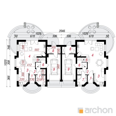  Maja antoonovkates (GB) 1. korruse plaan