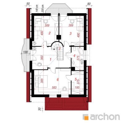  Maja aniisides 2 2. korruse plaan