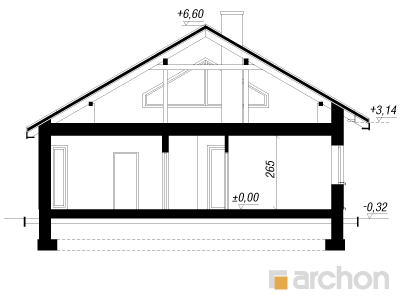 Maja araaliates lõige
