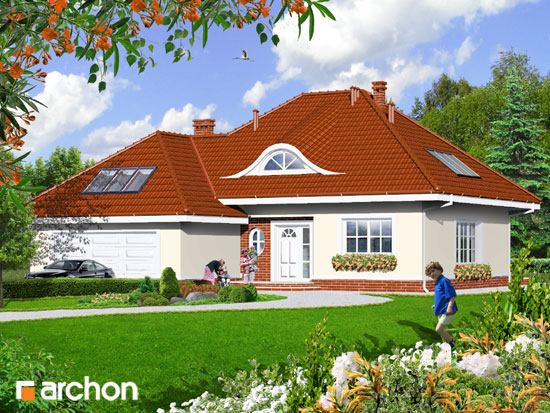 Maja arbuusides eestvaade