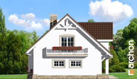 Maja asparites vaade