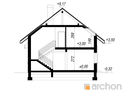 Maja avokaadodes (GN) lõige