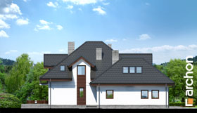 Maja bergamotipuudes (G2N) vaade