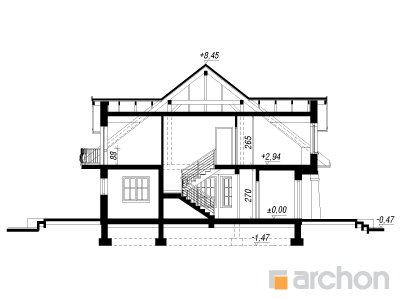 Maja bergamotipuudes (R2) lõige