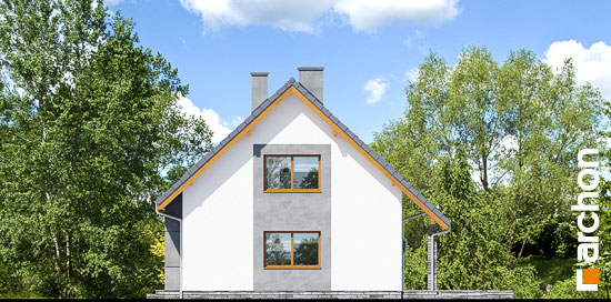 Maja rukkililledes 2 (N) vaade