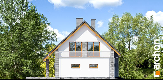 Maja rukkililledes 2 (N) vaade