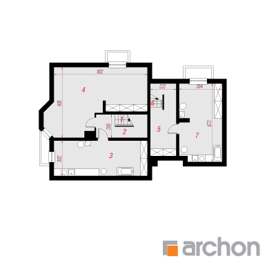  Maja kivipuravikkudes (P) 0. korruse plaan