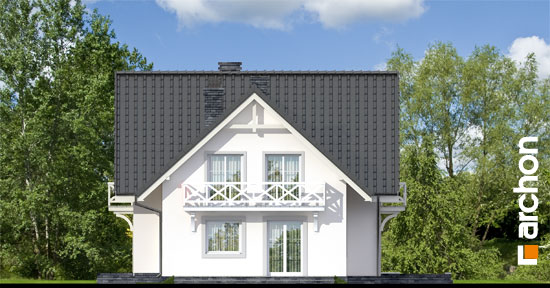 Maja kivipuravikkudes (P) vaade