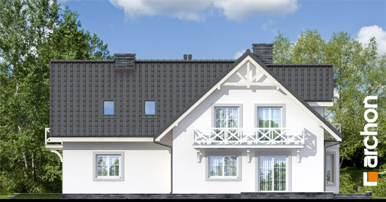 Maja kivipuravikkudes (P) vaade