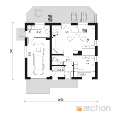  Maja pohlades 3 1. korruse plaan