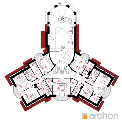  Residents Brzesc 2. korruse plaan