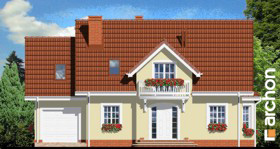 Maja virsikupuudes vaade