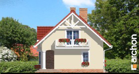 Maja pukspuudes vaade