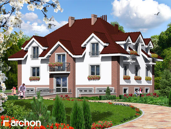 Maja puiesteel eestvaade