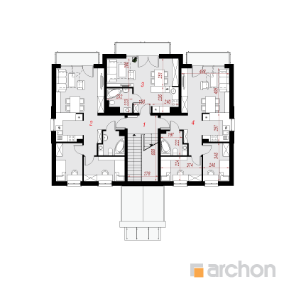  Maja puiesteel 12 2. korruse plaan