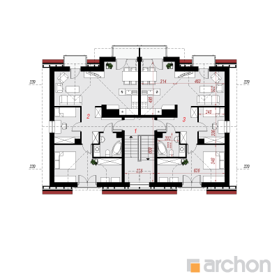 Maja puiesteel 12 3. korruse plaan
