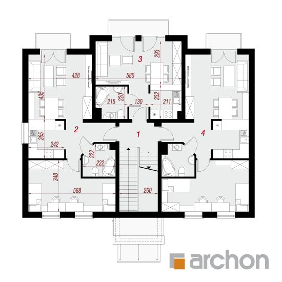  Maja puiesteel 17 2. korruse plaan