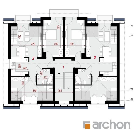  Maja puiesteel 17 3. korruse plaan