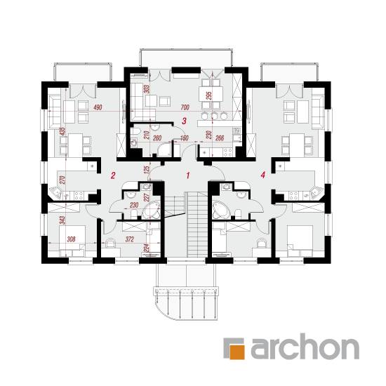  Maja puiesteel 18 2. korruse plaan