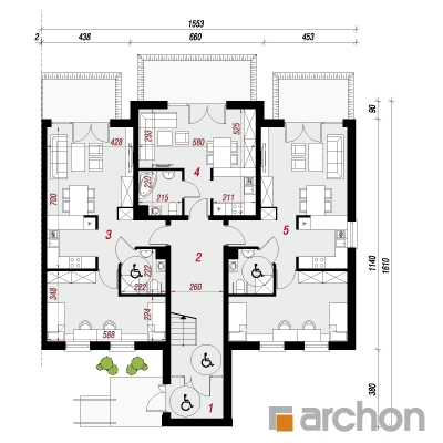  Maja puiesteel 3 (BN) 1. korruse plaan