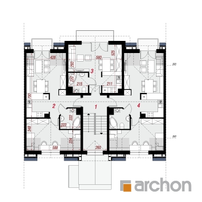  Maja puiesteel 3 (SN) 3. korruse plaan