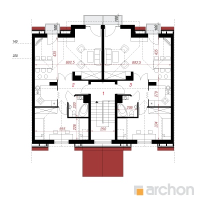  Maja puiesteel 3 (S) 3. korruse plaan