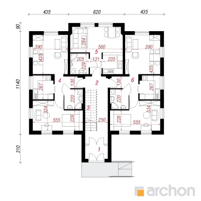  Maja puiesteel 3 1. korruse plaan
