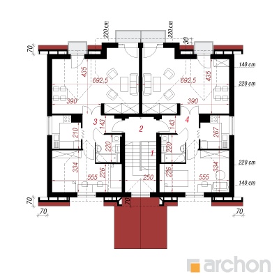  Maja puiesteel 3 3. korruse plaan