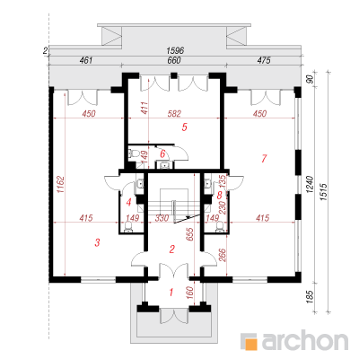  Maja puiesteel 9 (B) 0. korruse plaan