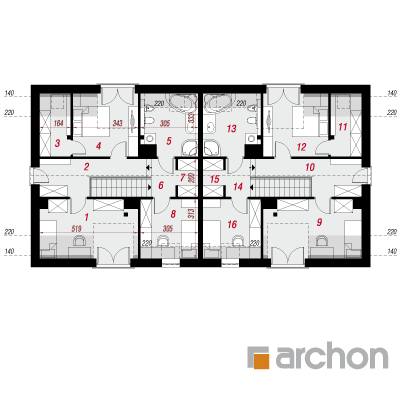  Maja alpikannides 5 2. korruse plaan