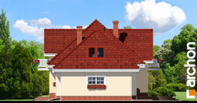 Maja tsinniates vaade