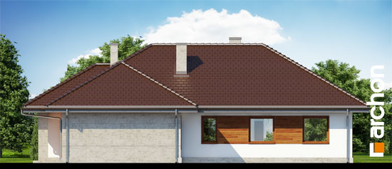 Maja küpressides (G2) vaade