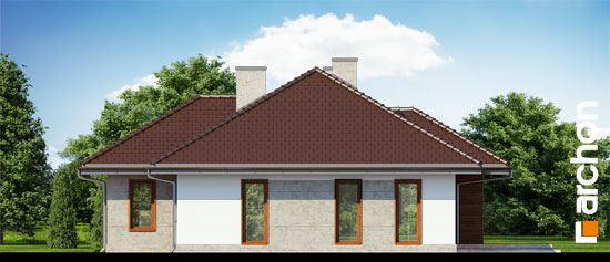 Maja küpressides (G2) vaade